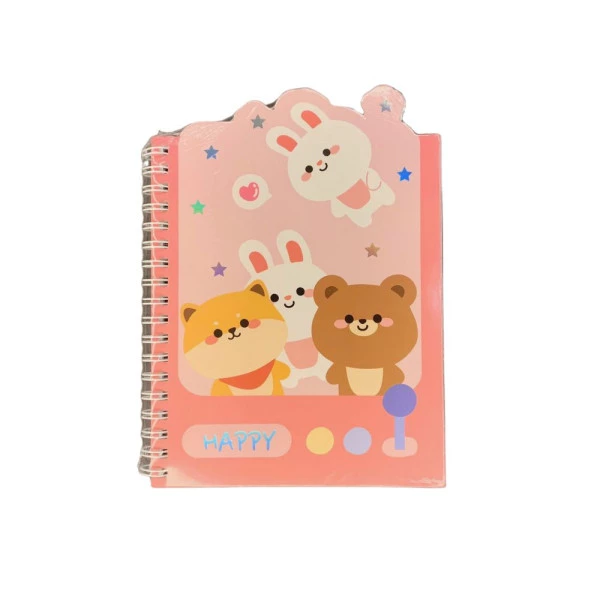 Caderno Kawaii Fofo M Pets