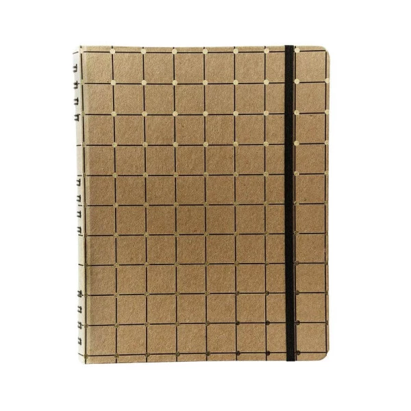 Caderno Organizador Cicero Duo Kraft Linha E Ponto 17x24cm