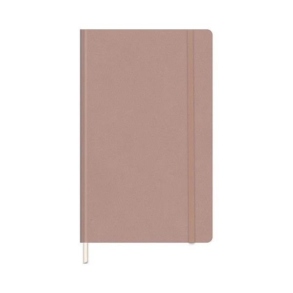 Caderno De Anotações Fitto Cambridge Nude Com Pauta 80F
