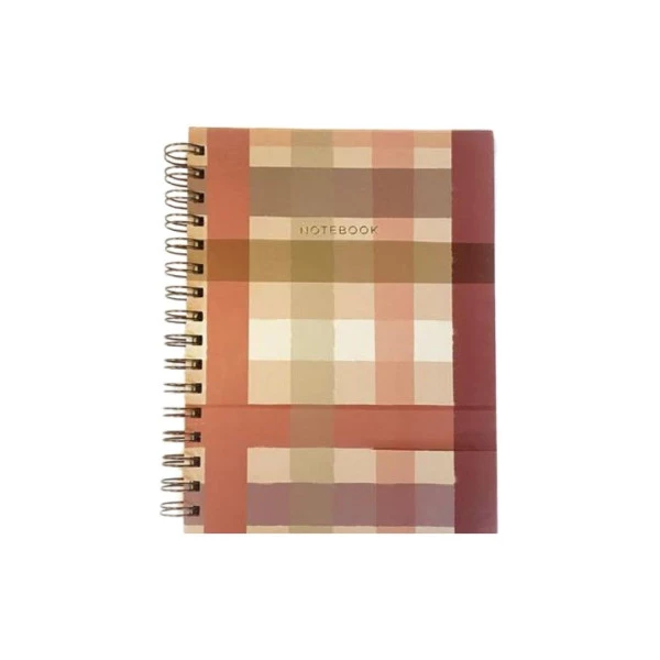 Caderno Pautado Espiral Estudio Papel Clarice P
