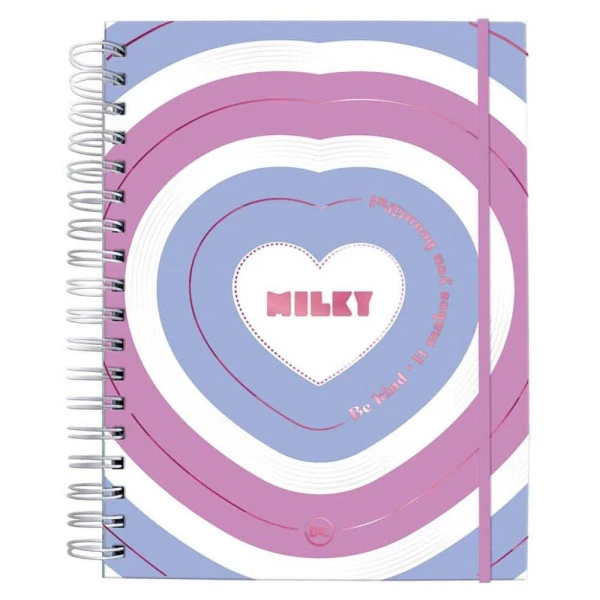Caderno Smart Wire-o Milky