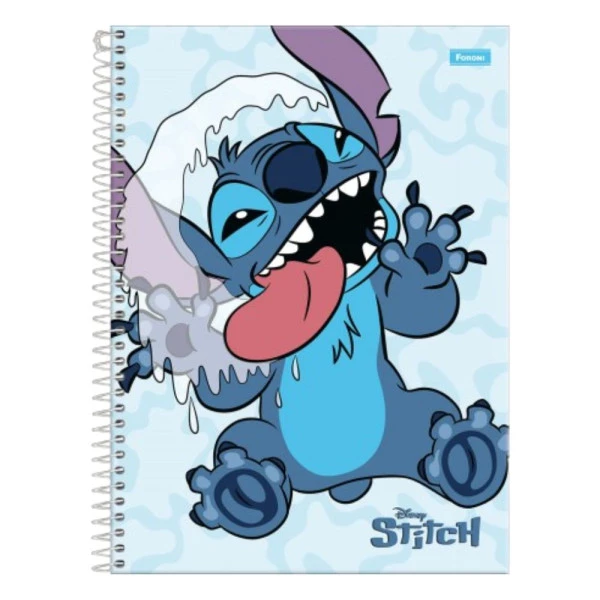 Caderno Universitário 1 Matéria Stitch Foroni 80f