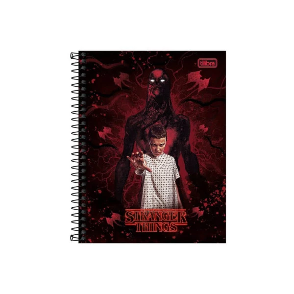 Caderno Stranger Things Colegial 1 Matéria Eleven