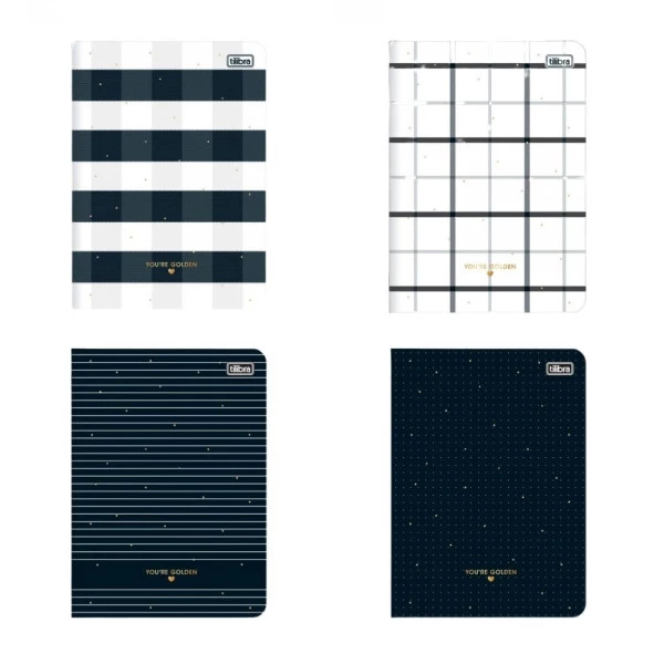 Caderno De Anotações Tilibra Grampeado West Village 150x208mm