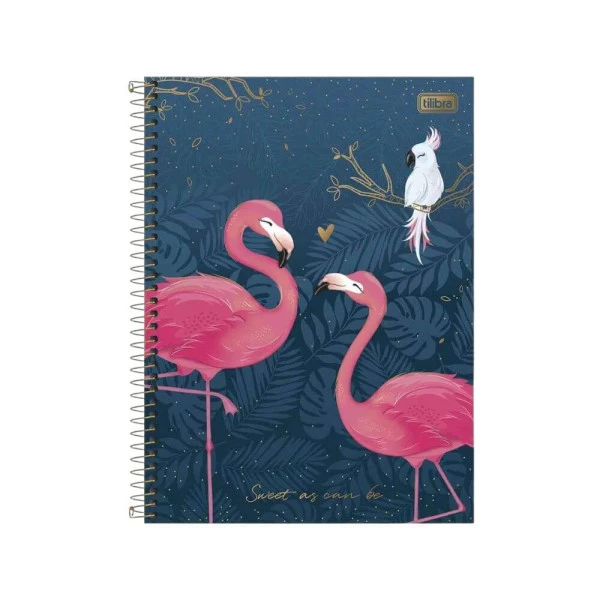 Caderno Universitário 1 Matéria 8F Aloha Tilibra Sweet