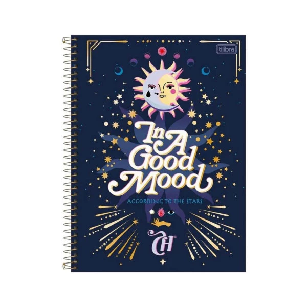 Caderno Universitário 1 Matéria Capricho Tilibra Good Mood