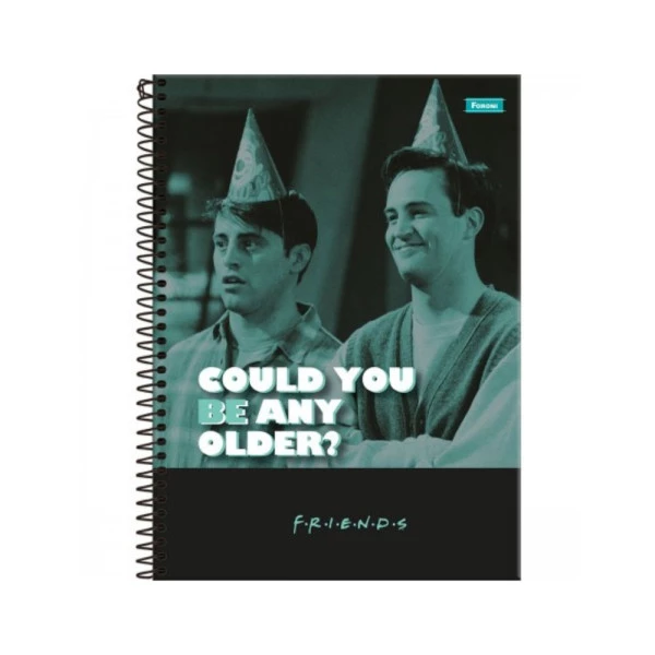 Caderno Universitário Friends 1 Matéria 80F Foroni Older