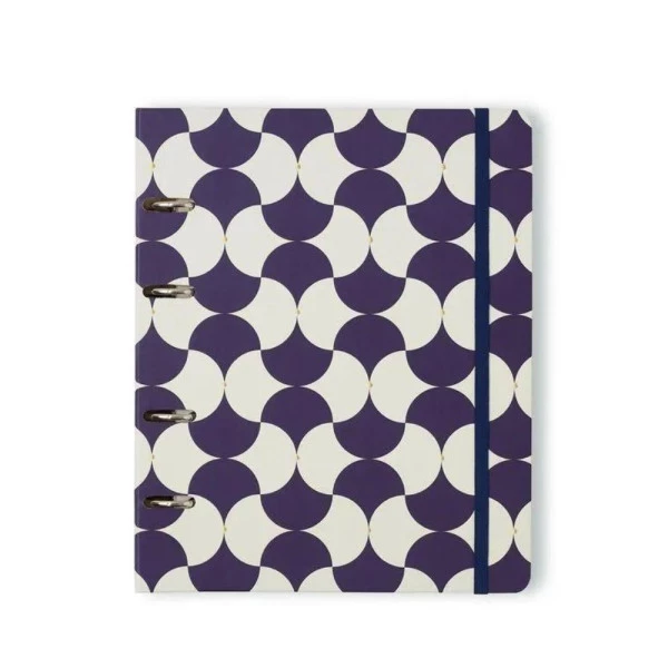 Caderno Argolado Cicero Criativo Organizador Bossa Nova Boemia 17x24cm