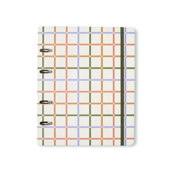 Caderno Argolado Cicero Criativo Organizador Trama Teia 17x24cm