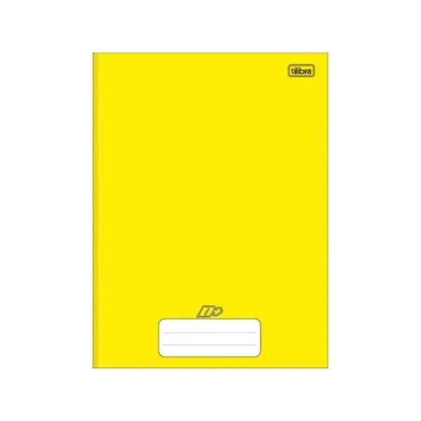 Caderno Brochurão Amarelo Tilibra D+ 96F