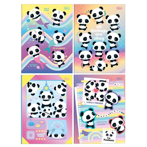 Caderno Brochurão Lovely Friend Tilibra 80F