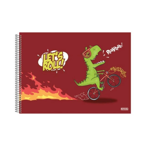 Caderno Cartografia E Desenho Sauros Marrom São Domingos 60F