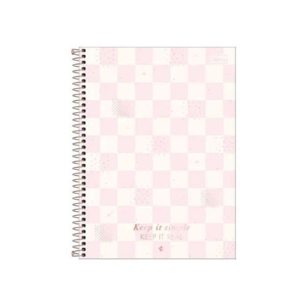 Caderno Colegial 10 Materias Soho Quadriculado Tilibra