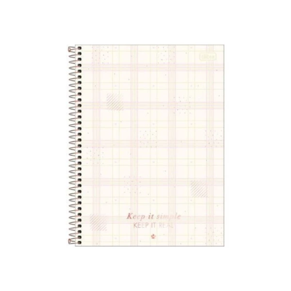 Caderno Colegial 10 Materias Soho Listras Tilibra
