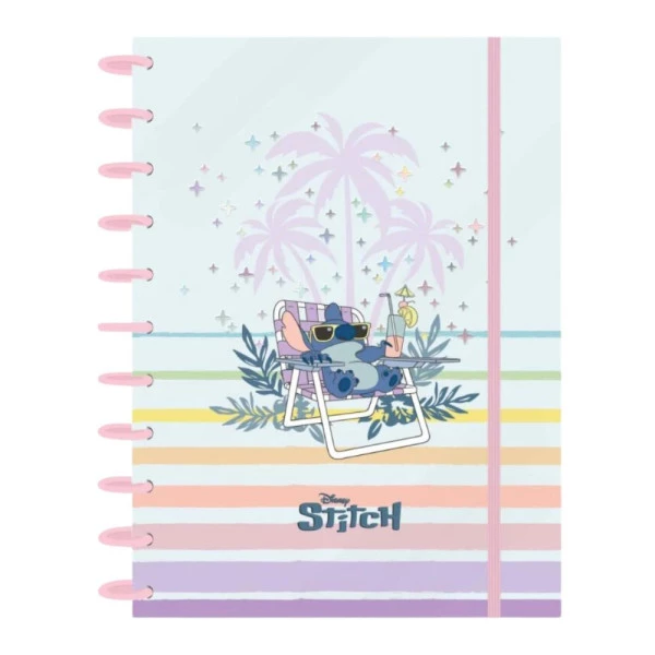 Caderno DiskBook Stitch Foroni 80F 1 Matéria