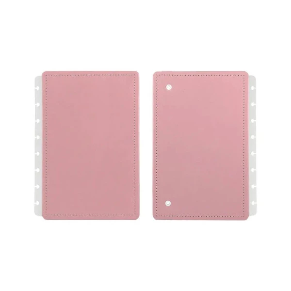 Caderno Inteligente Capa e Contracapa A5 Rose Pastel