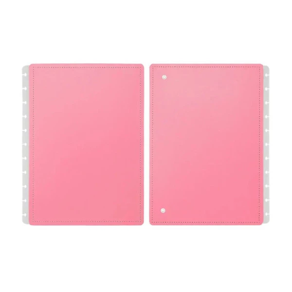 Caderno Inteligente Capa e Contracapa Grande All Pink