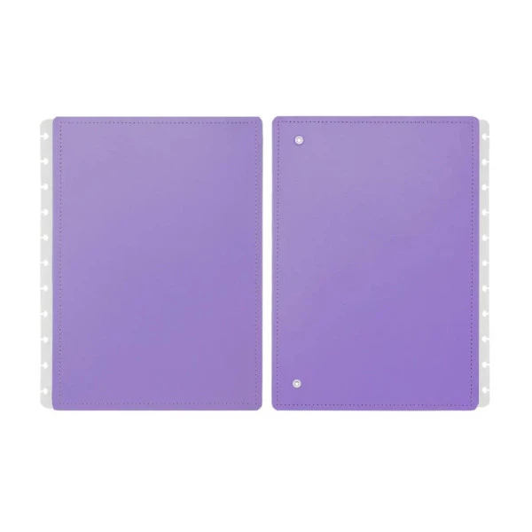 Caderno Inteligente Capa e Contracapa Grande All Purple