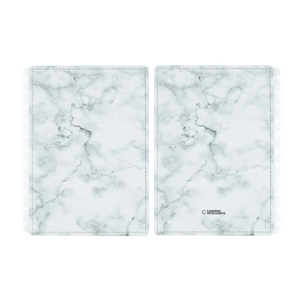 Caderno Inteligente Capa e Contracapa Grande Bianco
