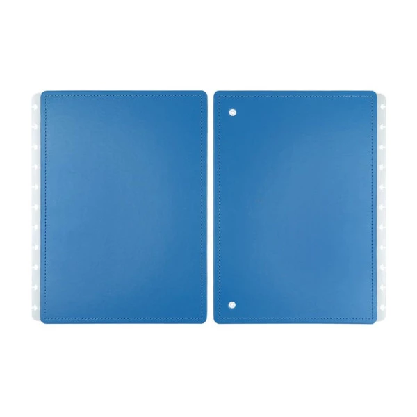 Caderno Inteligente Capa e Contracapa Grande Deep Blue