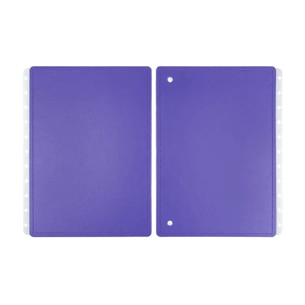 Caderno Inteligente Capa e Contracapa Grande Intense Purple