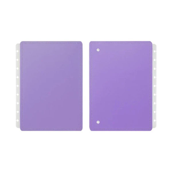 Caderno Inteligente Capa e Contracapa Médio All Purple