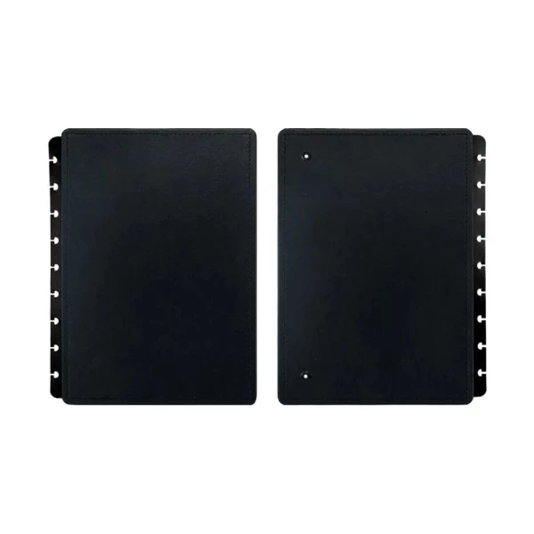 Caderno Inteligente Capa e Contracapa Médio Black