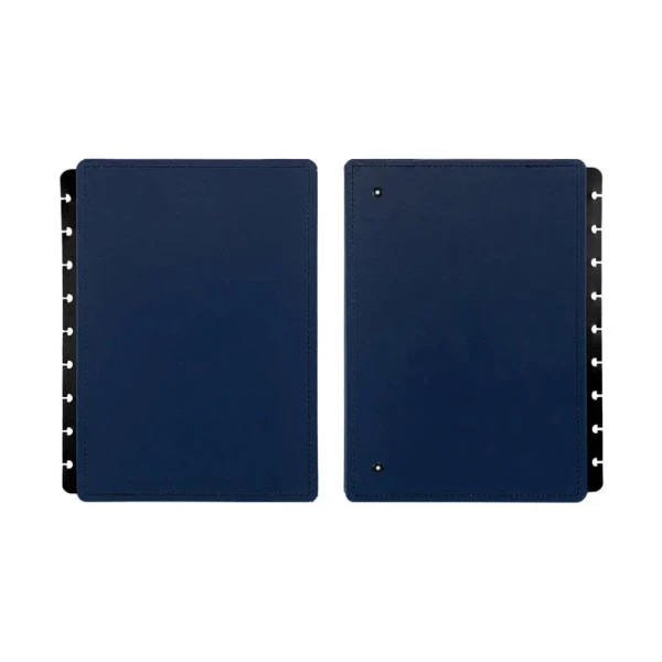 Caderno Inteligente Capa e Contracapa Médio Dark Blue