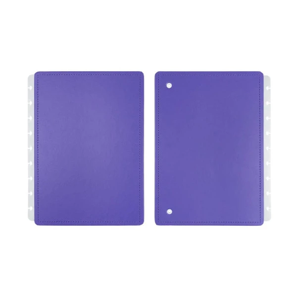 Caderno Inteligente Capa e Contracapa Médio Intense Purple