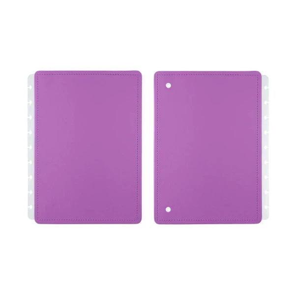 Caderno Inteligente Capa e Contracapa Médio Intense Violet