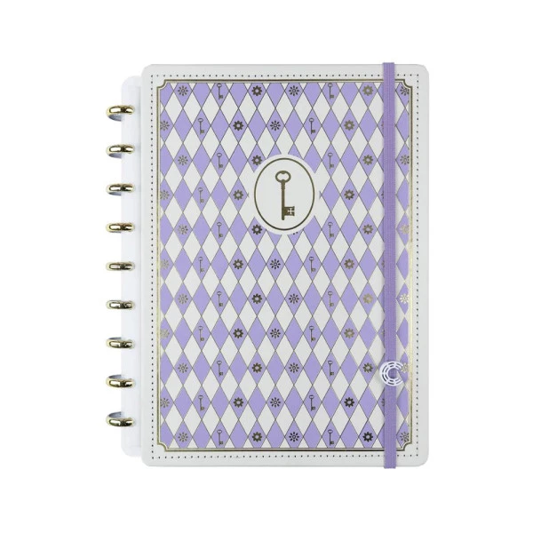 Caderno Inteligente Médio Purple Key By Isa Akkari