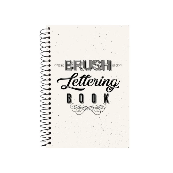 Caderno Lettering Book Colegial 60F KIT