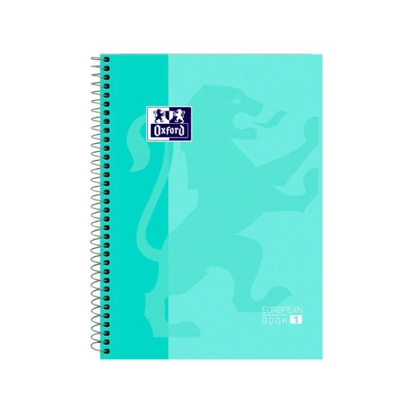 Caderno Universitário Oxford 1 Matéria Ice Mint Verde Pastel