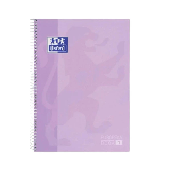 Caderno Universitário Oxford 1 Matéria Lavanda Lilás Pastel