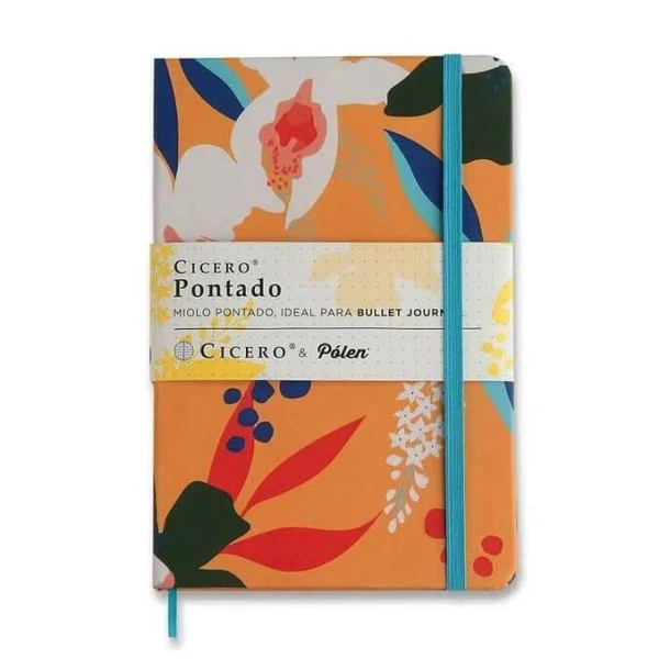 Caderno Pontado Pólen Amarelo 14x21 - Cicero