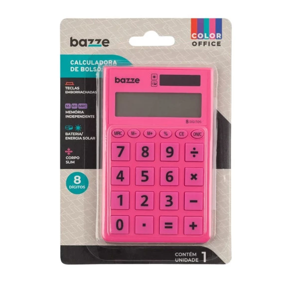 Calculadora Rosa Bazze Pequena