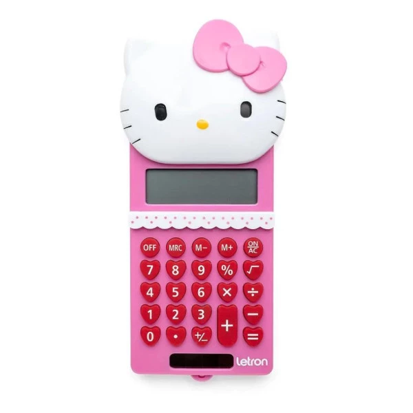 Calculadora Hello Kitty 8 Dígitos Letron