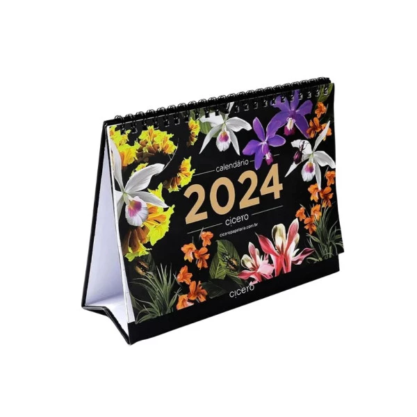 Calendário De Mesa 2024 Cicero Jóia Natural 20x15