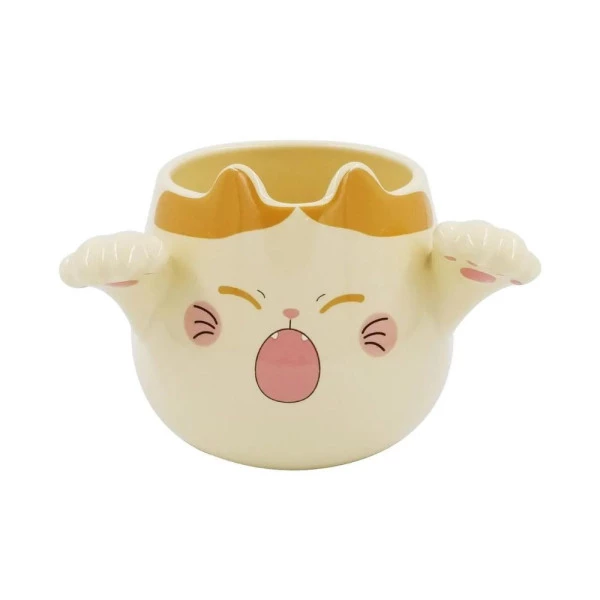 Caneca de Cerâmica Gato C/ Colher