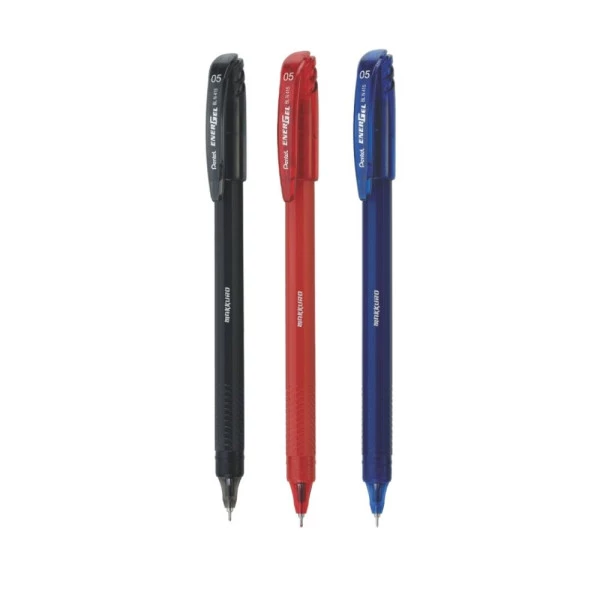 Caneta Em Gel Ponta Fina Energel Makkuro 0.5mm
