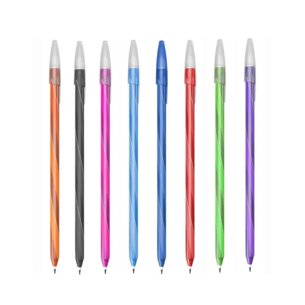 Caneta Esferográfica Cis Spiro Glow 0.7mm Várias Cores