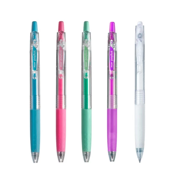 Caneta Gel Pilot Pop Lol 0.7mm Ponta Fina Tons Pastel