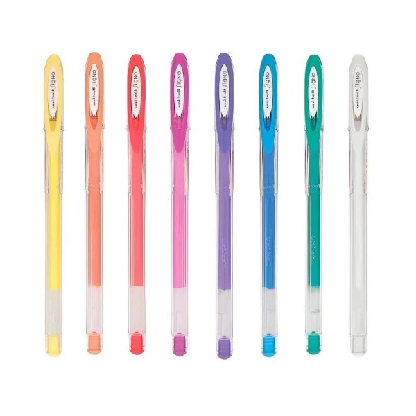 Caneta Gel Ton Pastel Signo Uni-ball Angelic Colours 0.7mm
