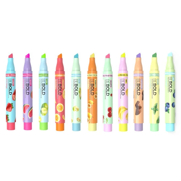 Caneta Marca Texto Com Cheirinho Be Bold Frutas NewPen