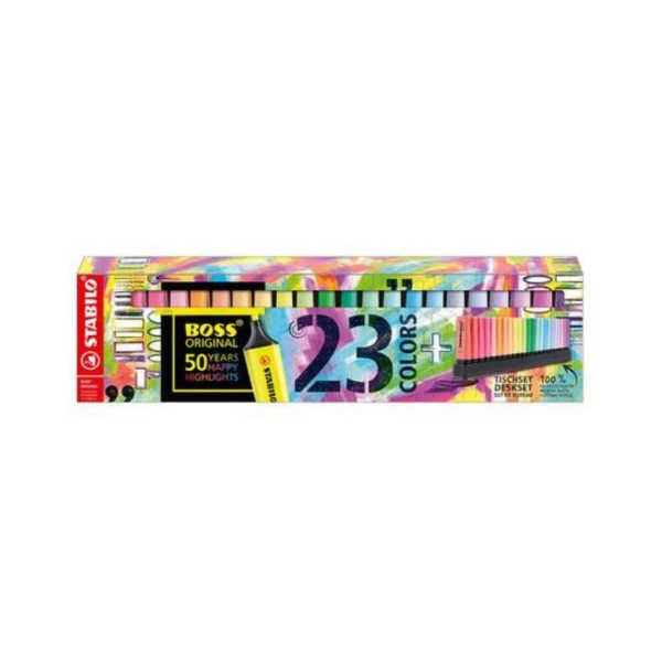 Marca Texto Stabilo Boss Original 23 Cores