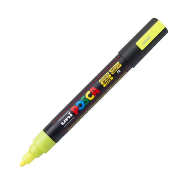 Caneta Posca PC-5M Amarelo Neon F2