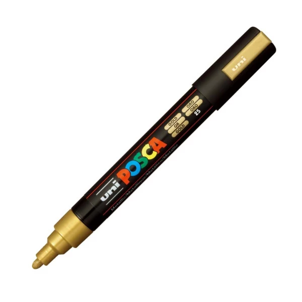 Caneta Posca PC-5M Ouro 25