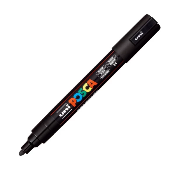 Caneta Posca PC-5M Preta 24