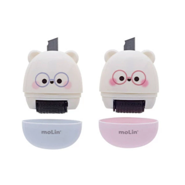 Carimbo Roller e Estilete 2 em 1 Molin Faces