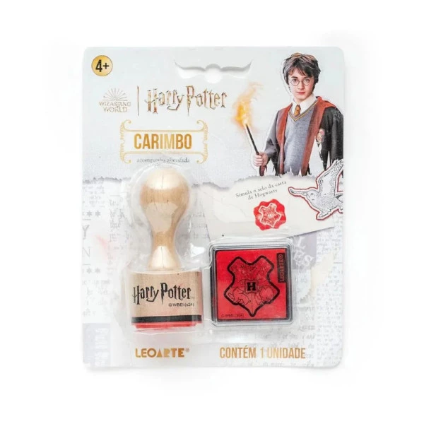 Carimbo Decorado Selo Carta Hogwarts Harry Potter LeoArte